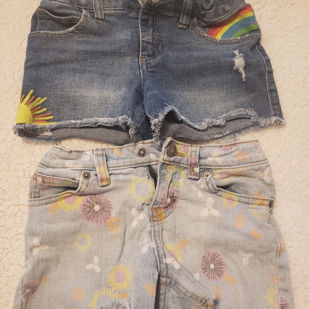Girls Jean Shorts Bundle